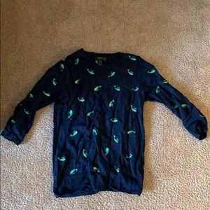 Whale sweater